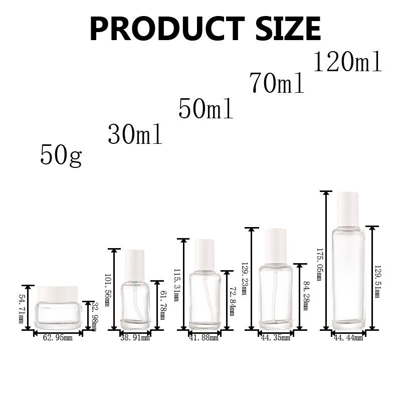 120ml Glass Bottles